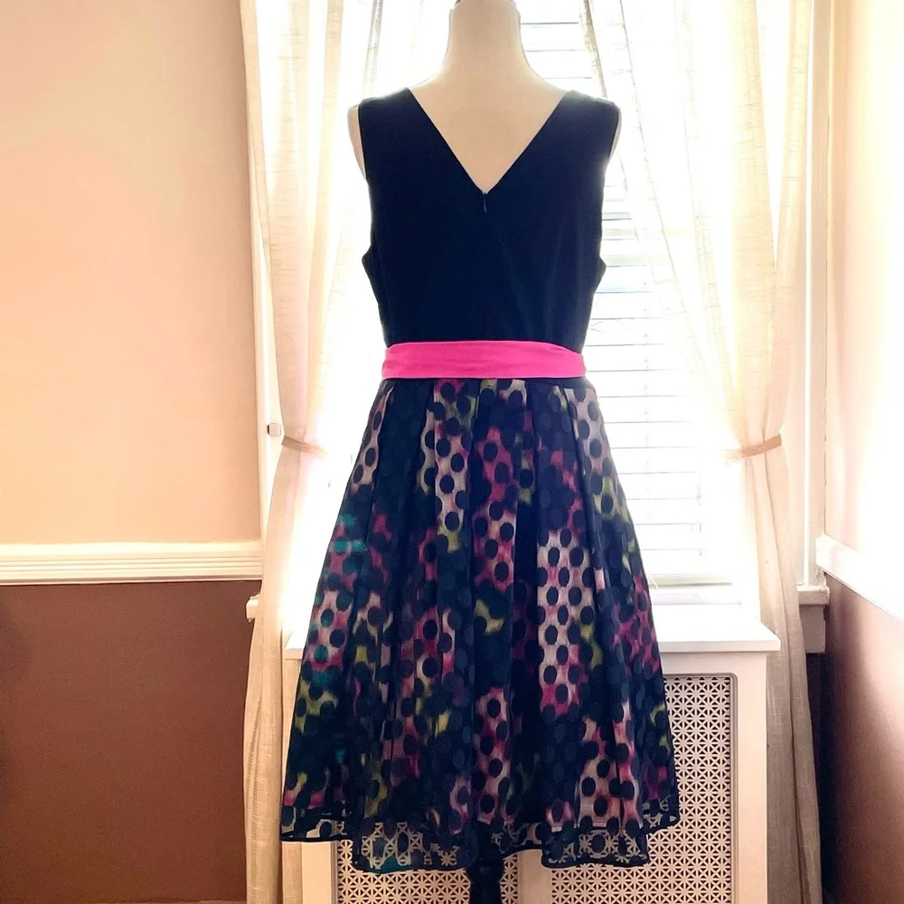 Eliza J navy midi dress - Picture 2 of 2